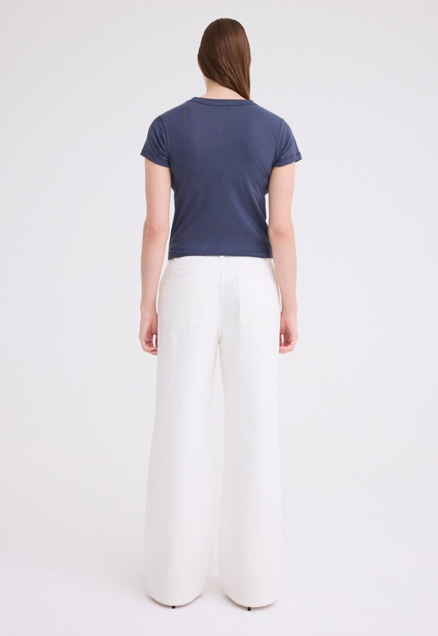 Jac + Jack Rivet Cotton Twill Pant - Ice Cream